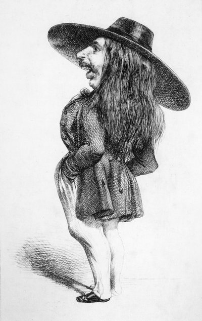 Theophile Gautier (1811-72) von French School